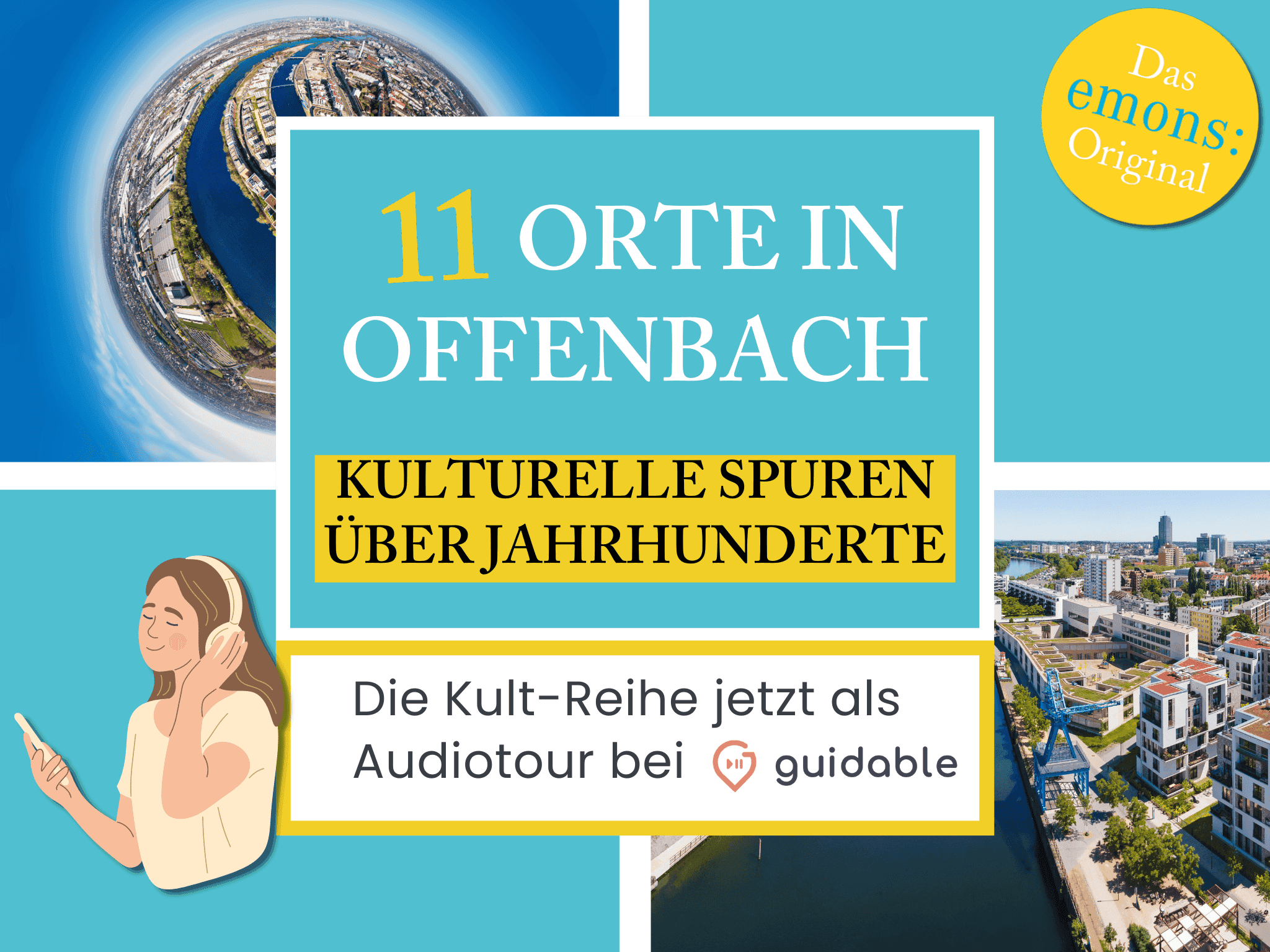 11 Orte in Offenbach Kulturelle Spuren
über Jahrhunderte