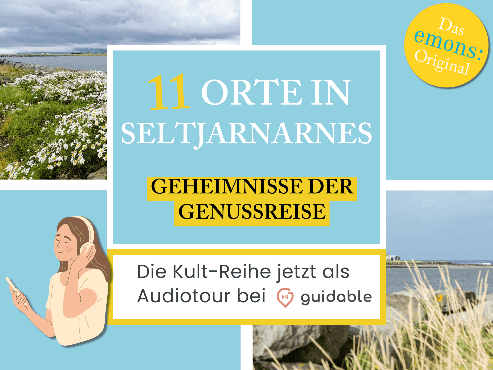11 Orte in Seltjarnarnes Geheimnisse der
Genussreise