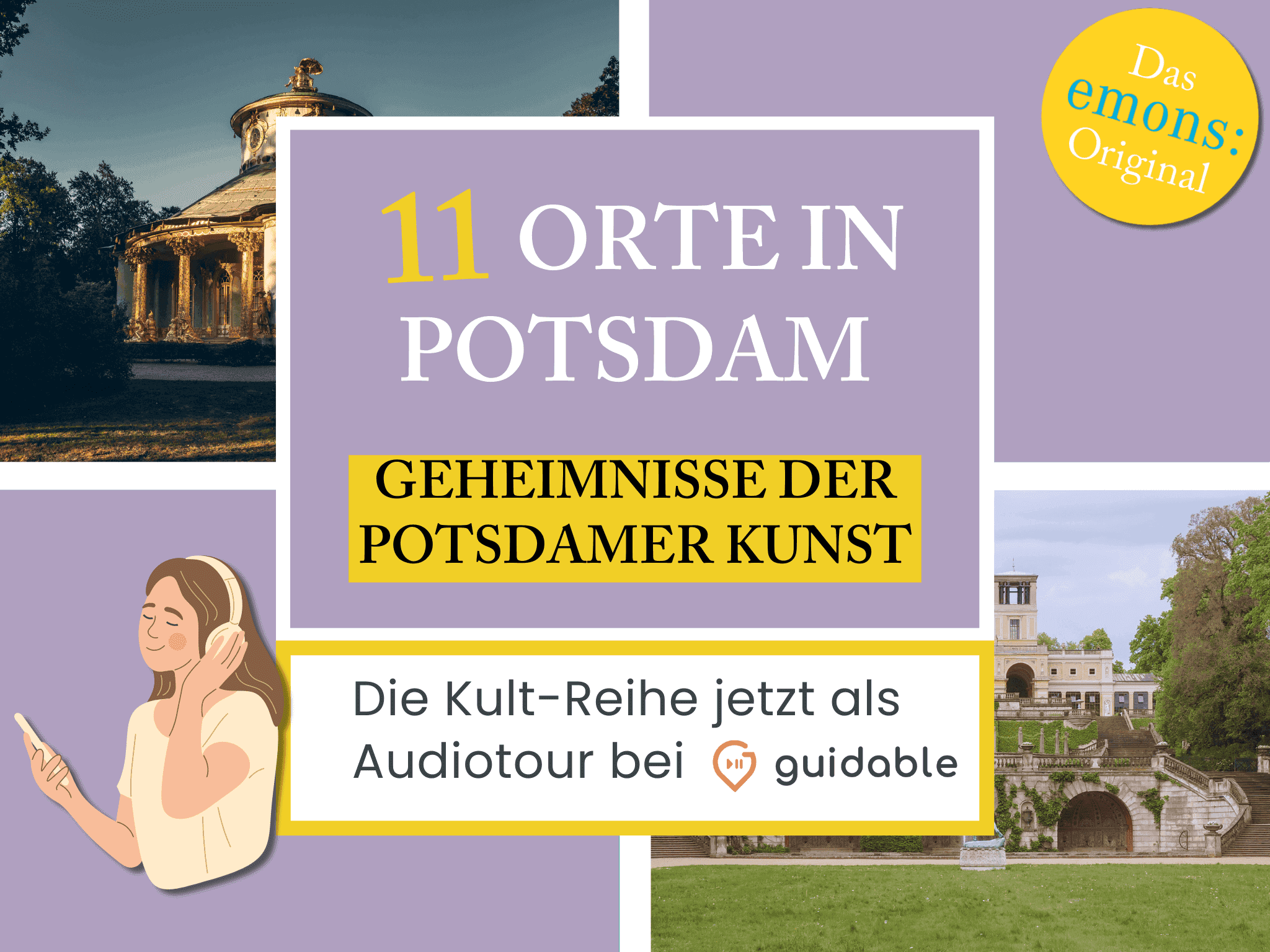 11 Orte in Potsdam Geheimnisse der
Potsdamer Kunst