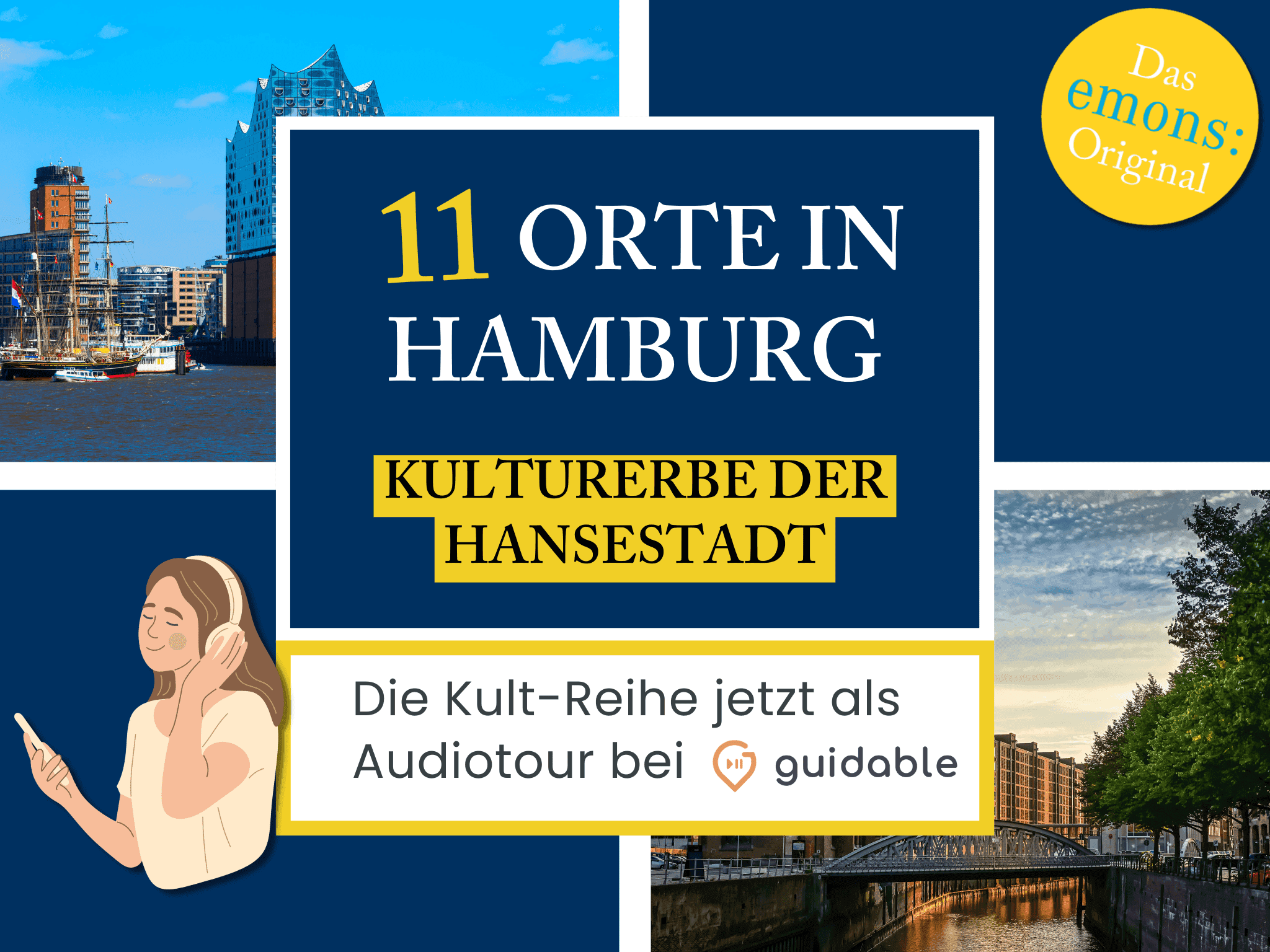 11 Orte in Hamburg Kulturerbe der
Hansestadt