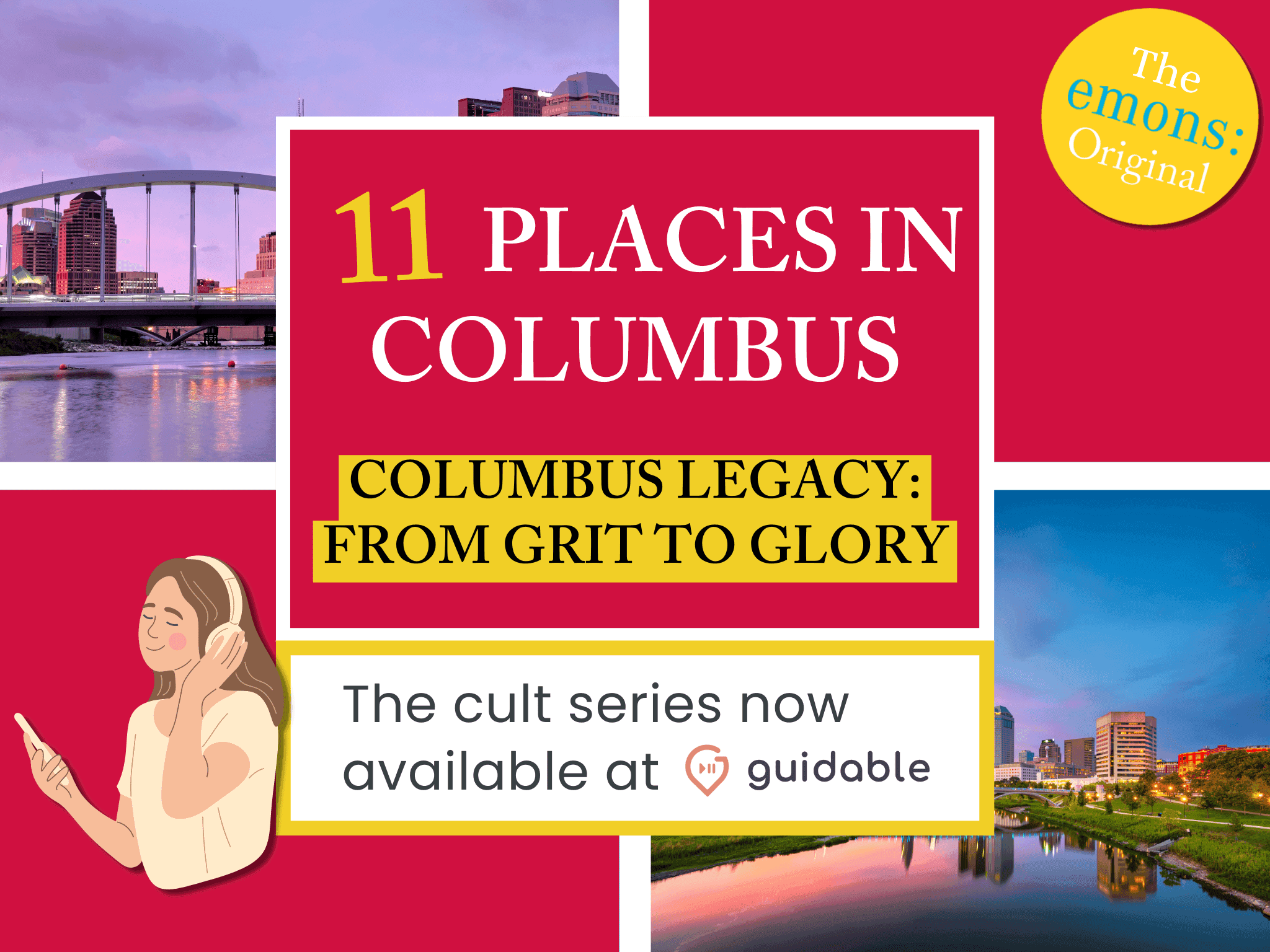 11 places in Columbus Columbus Legacy:
From Grit to Glory
