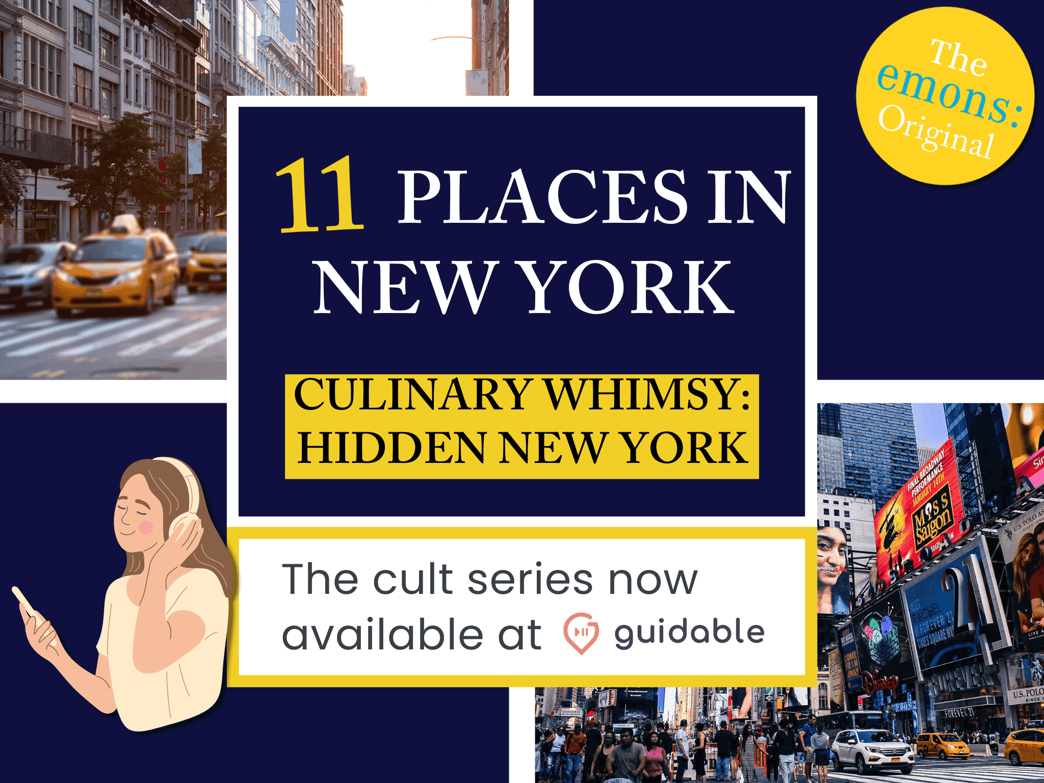 11 places in New York City Culinary Whimsy:
Hidden New York