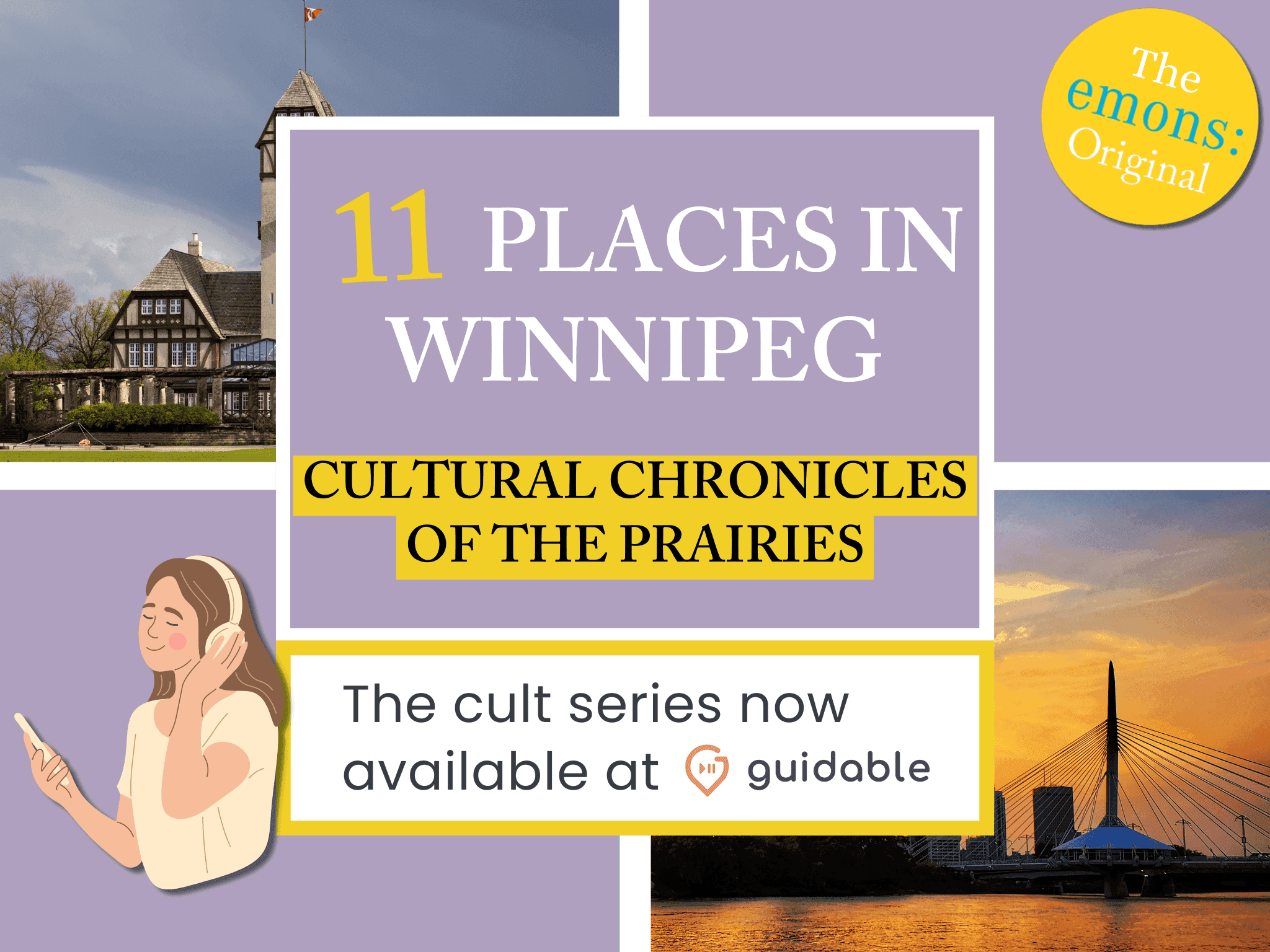 11 places in Winnipeg Cultural Chronicles
of the Prairies