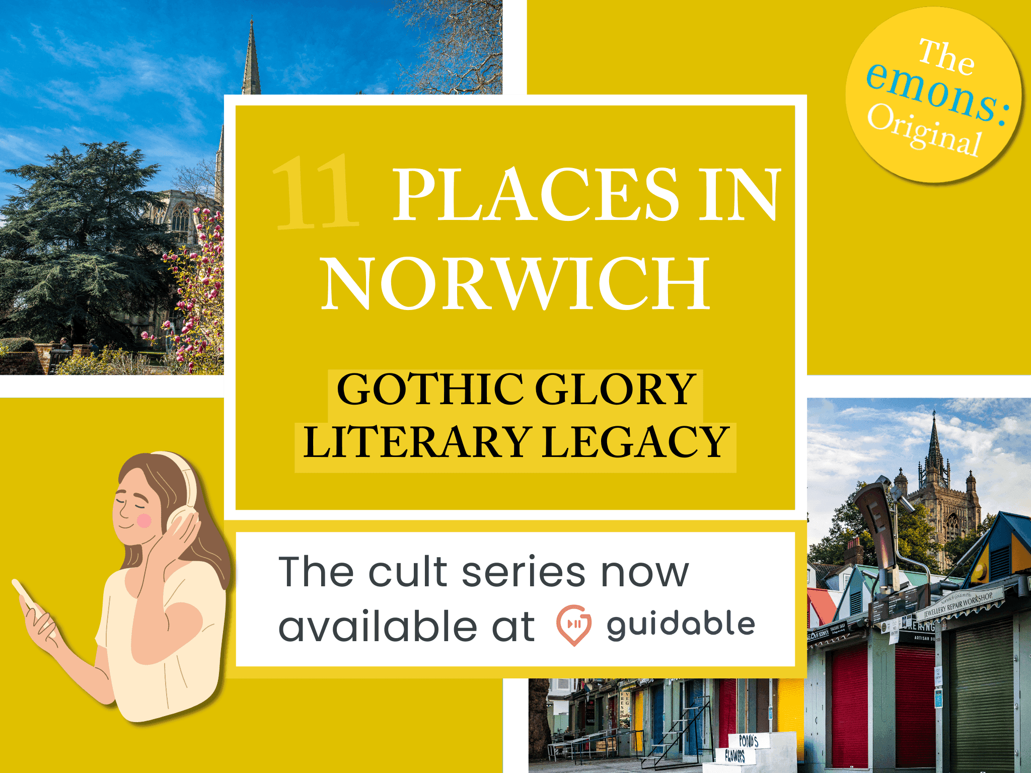 11 places in Norwich Gothic Glory
Literary Legacy