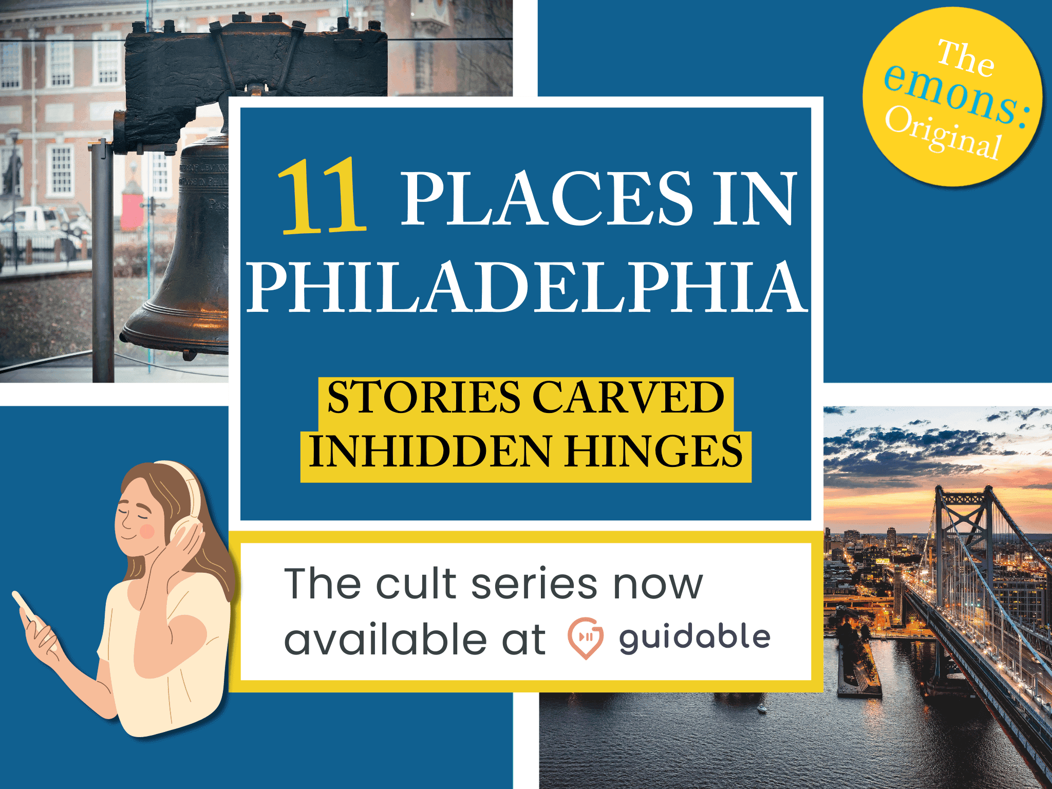 11 places in Philadelphia Stories Carved In
Hidden Hinges