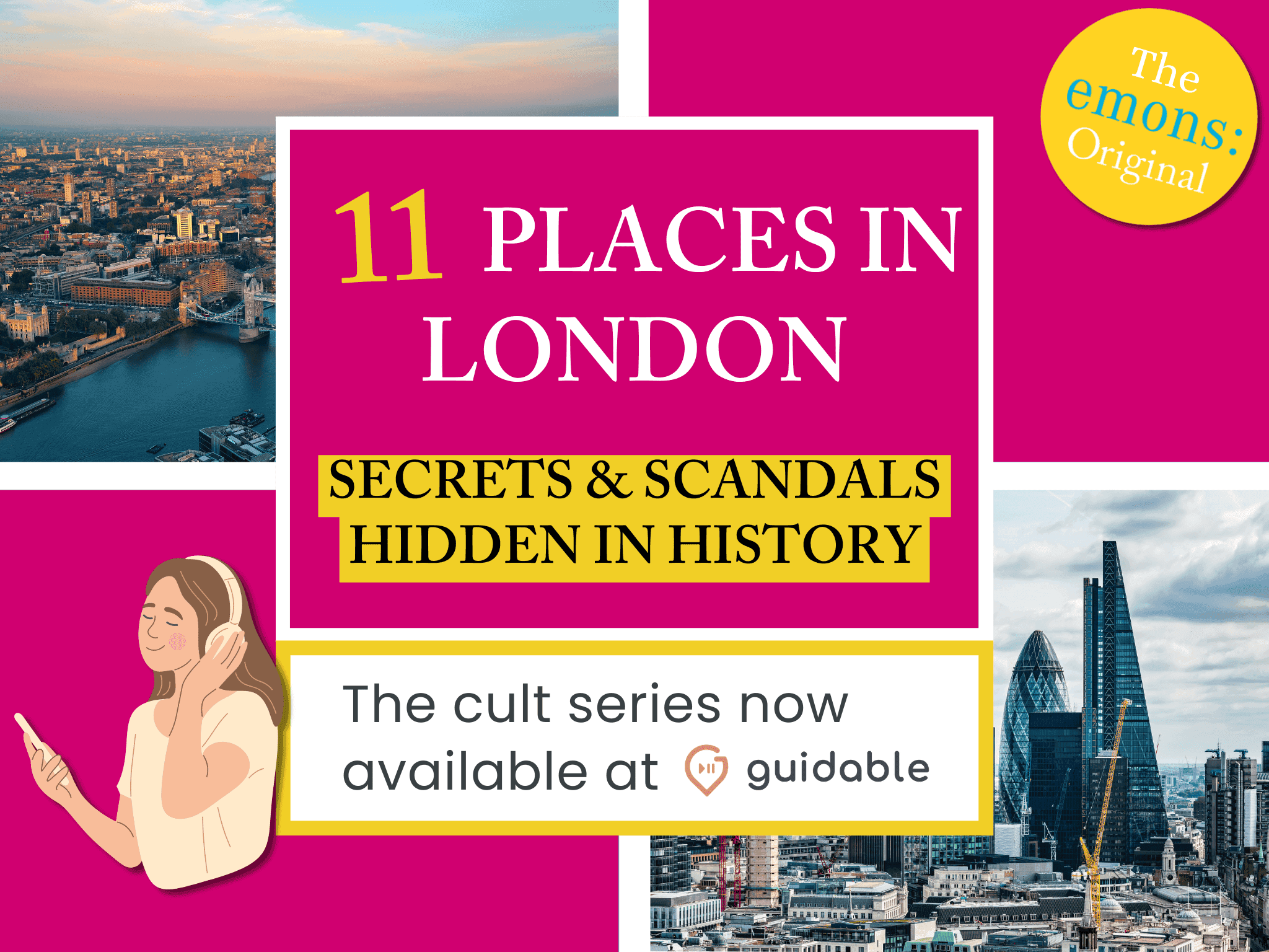 11 places in London Secrets & Scandals
Hidden in History