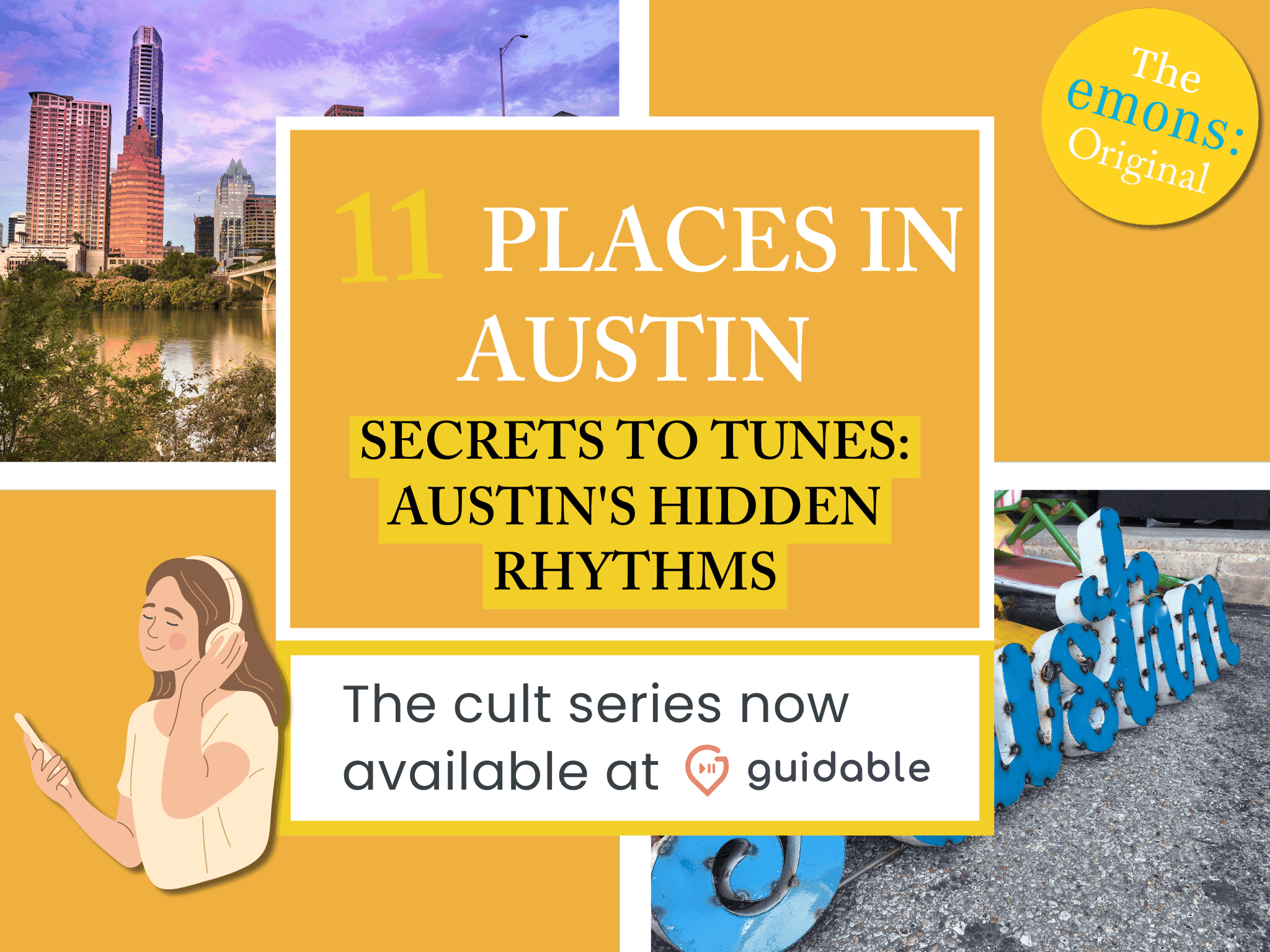 11 places in Austin Secrets to Tunes:
Austin's Hidden Rhythms