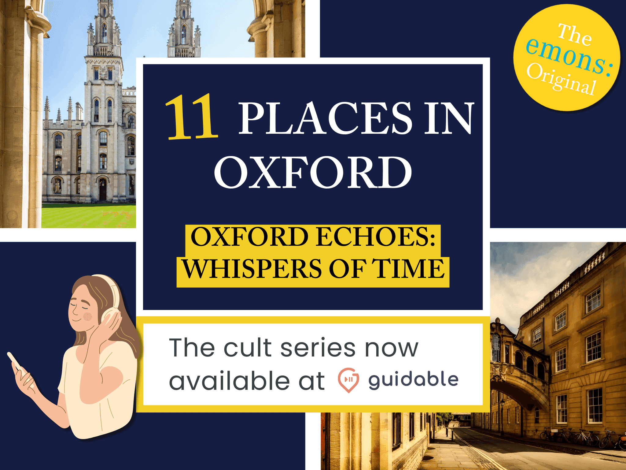 11 places in Oxford Oxford Echoes:
Whispers of Time
