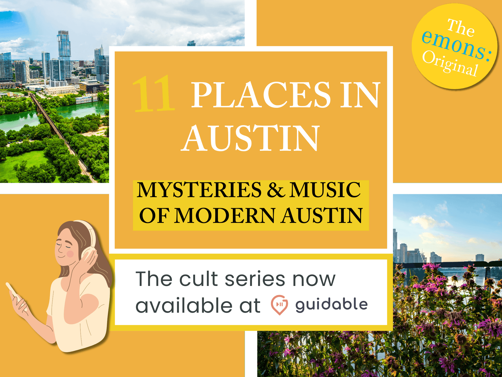 11 places in Austin Mysteries & Music
of Modern Austin