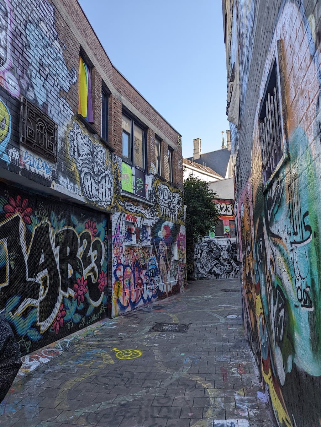 Graffitistraße Gent