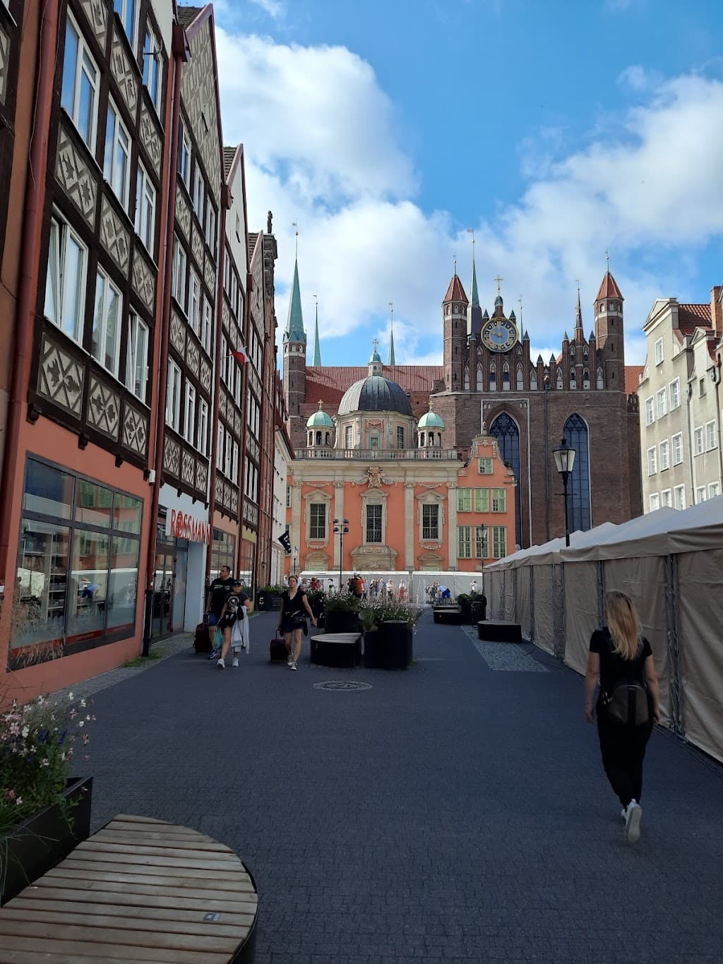 Długie Pobrzeże - Uferpromenade
