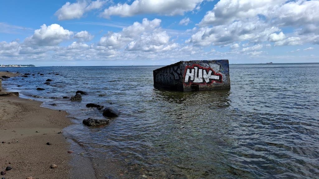 Eingang zum Bunker in Gdynia