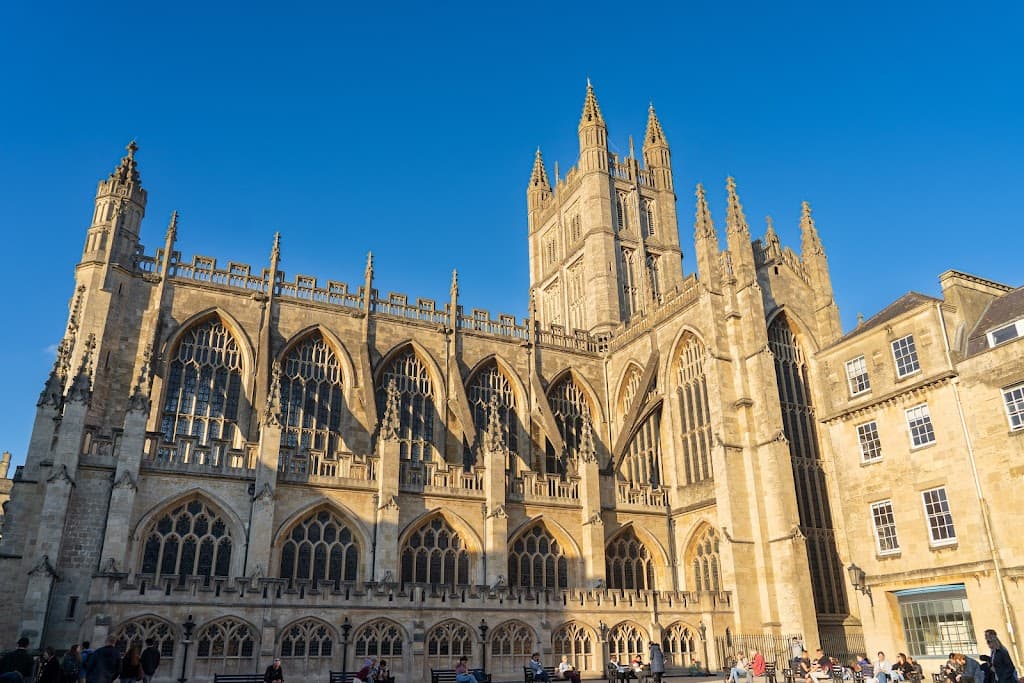 Bath Abbey Turmführung und Sir Isaac Pitman Plakette