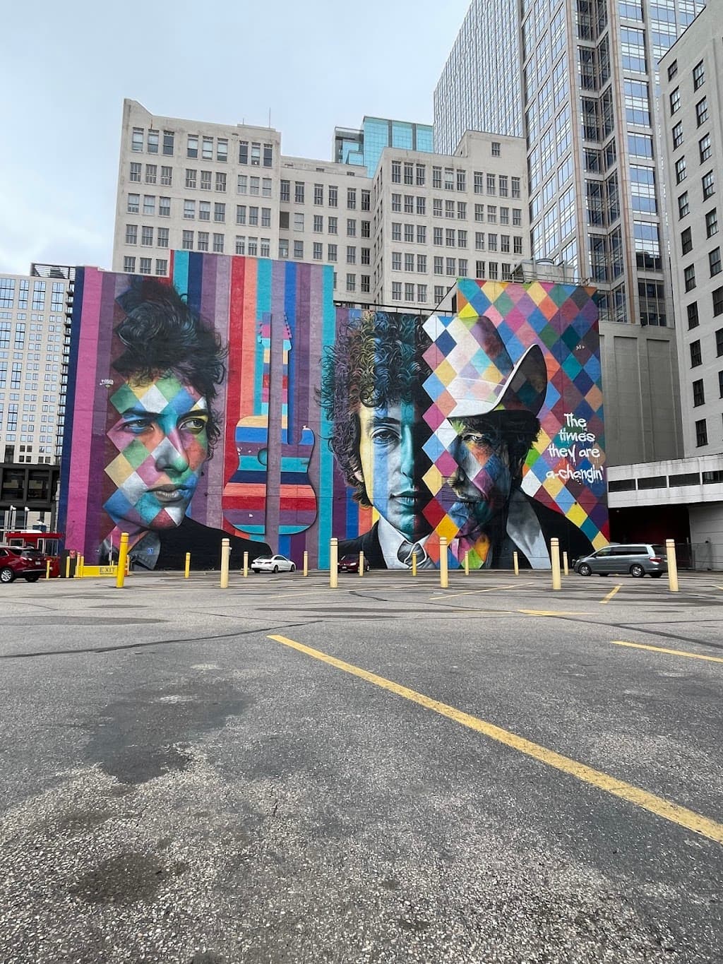 Bob Dylan Mural