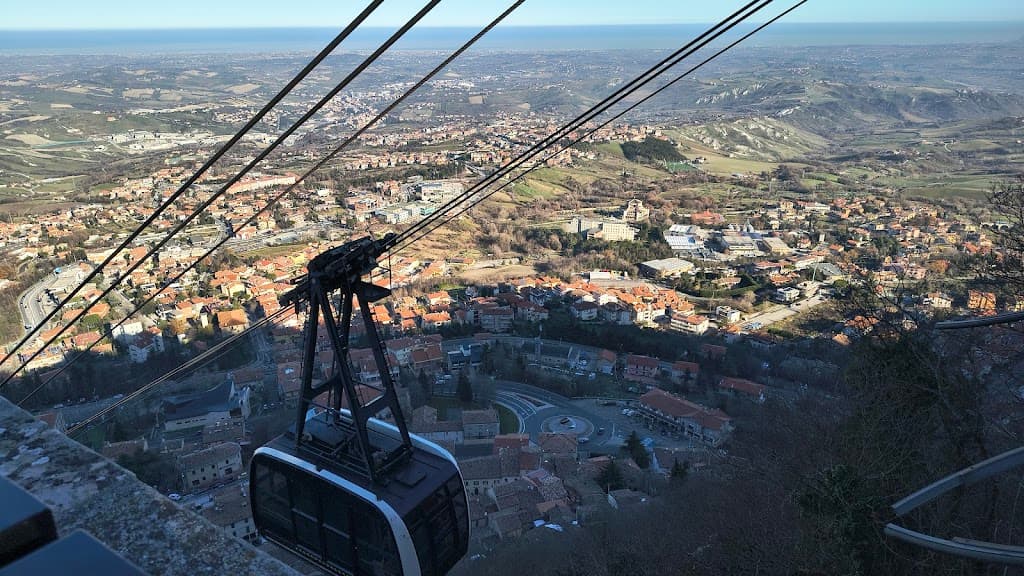 San Marino Seilbahn (Bergstation)