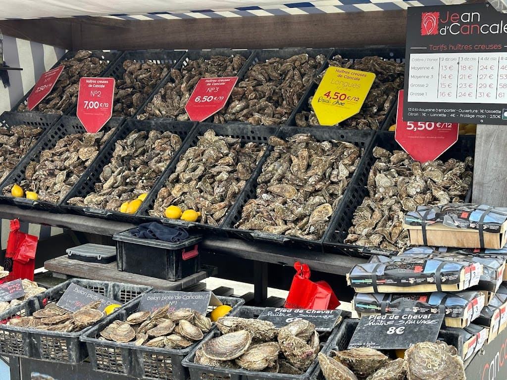 Austernmarkt Cancale