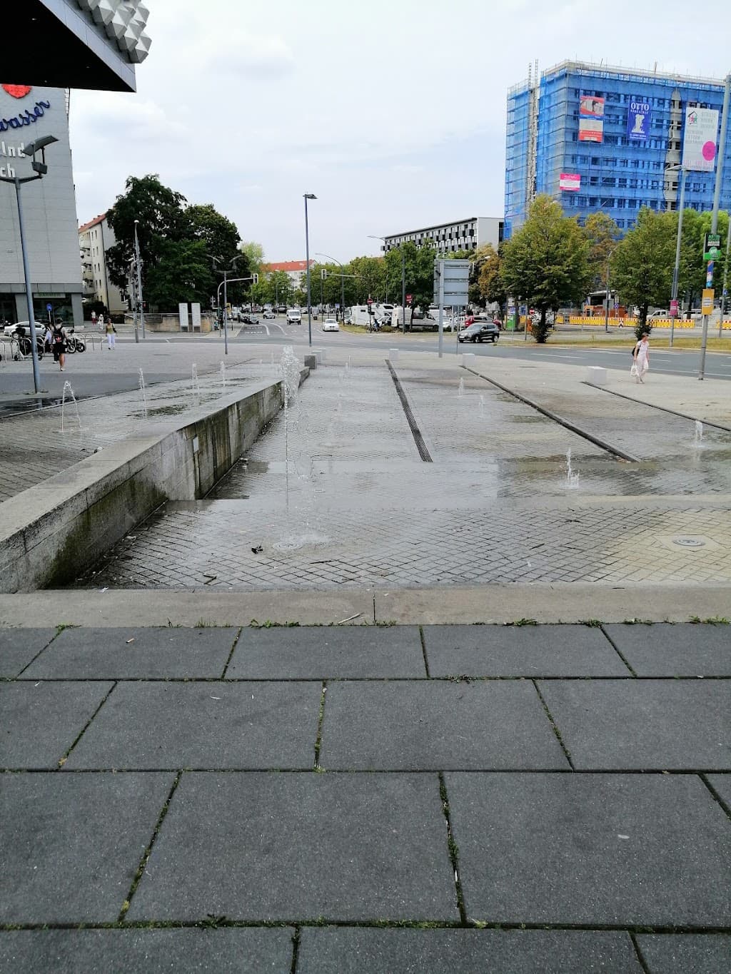 Wasserspiele Dippoldiswalder Platz