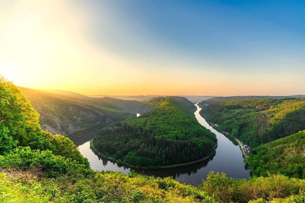 Aussichtspunkt Cloef - Saarschleife