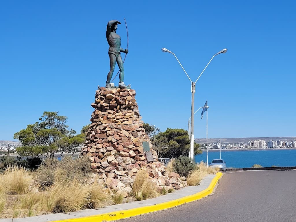 Denkmal für den Tehuelche