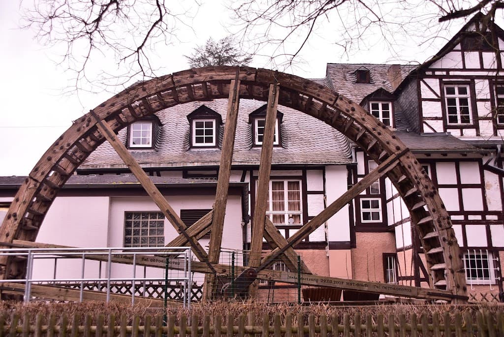 Wasserrad am Wasserturm