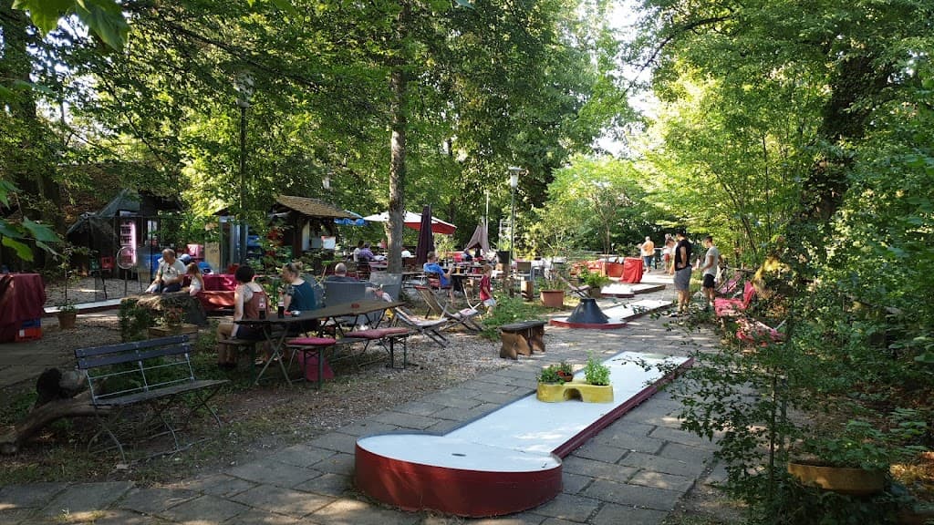Minigolf und Kocherflotte Schwäbisch Hall