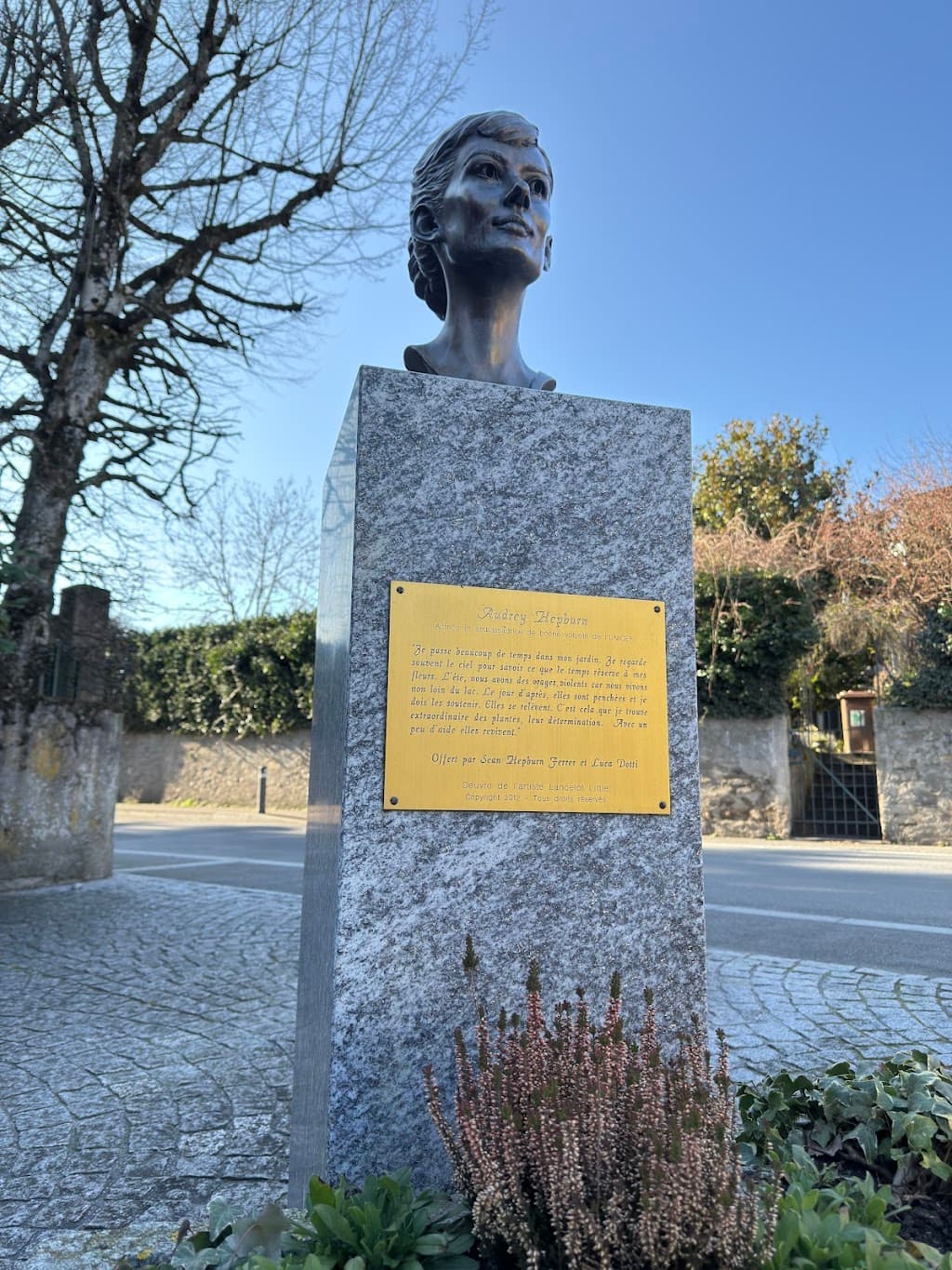 Büste von Audrey Hepburn
