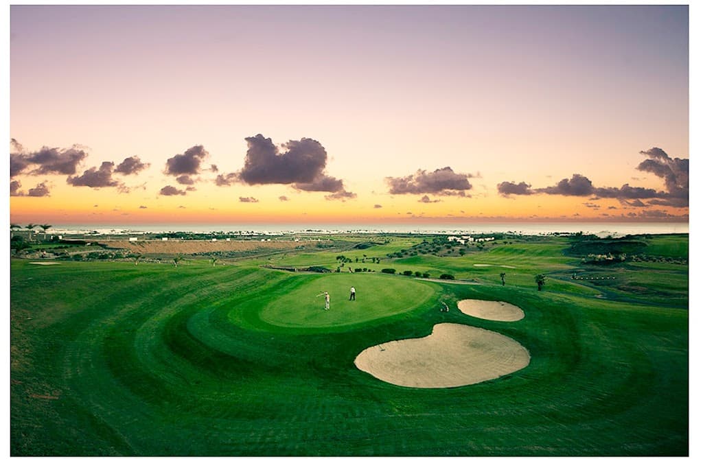 Golfplatz mit Aussicht