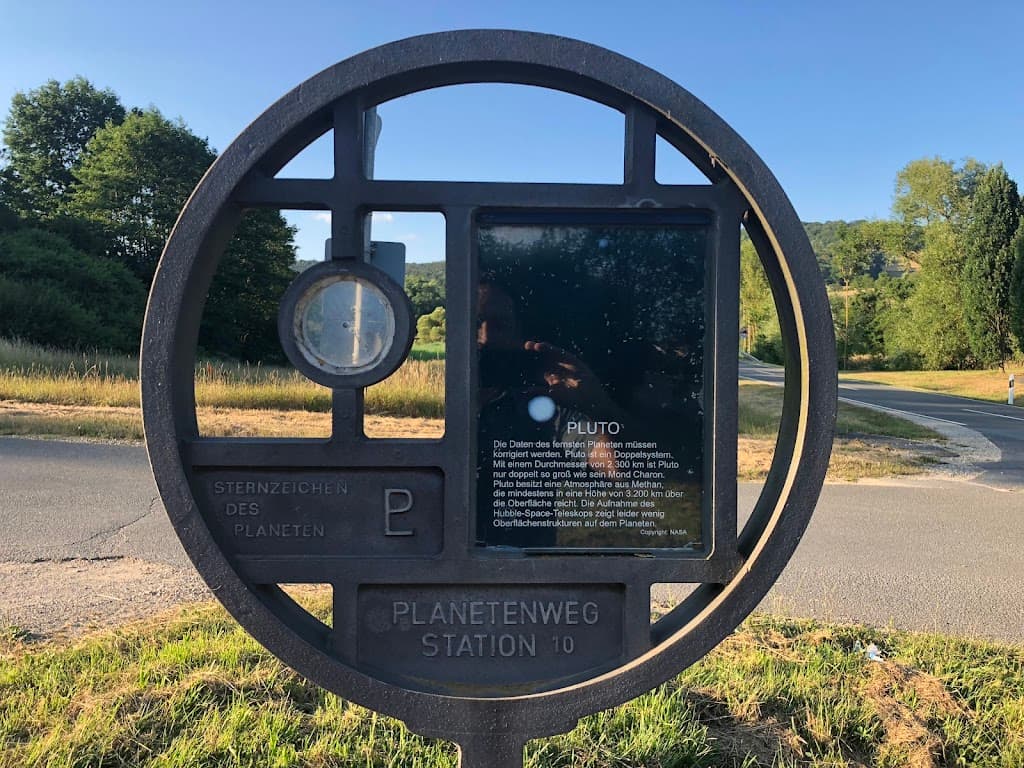 Planetenwanderweg Untersiemau "Die Sonne"