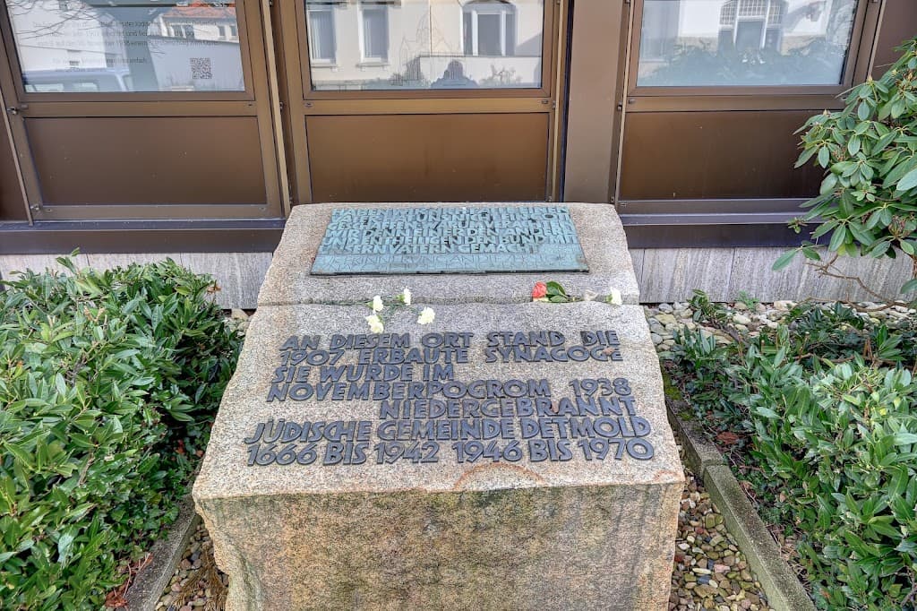 Gedenkplakette Synagoge