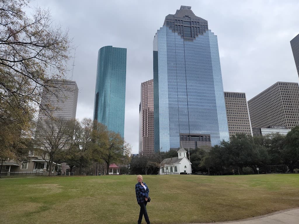USS Houston Glocke im Sam Houston Park