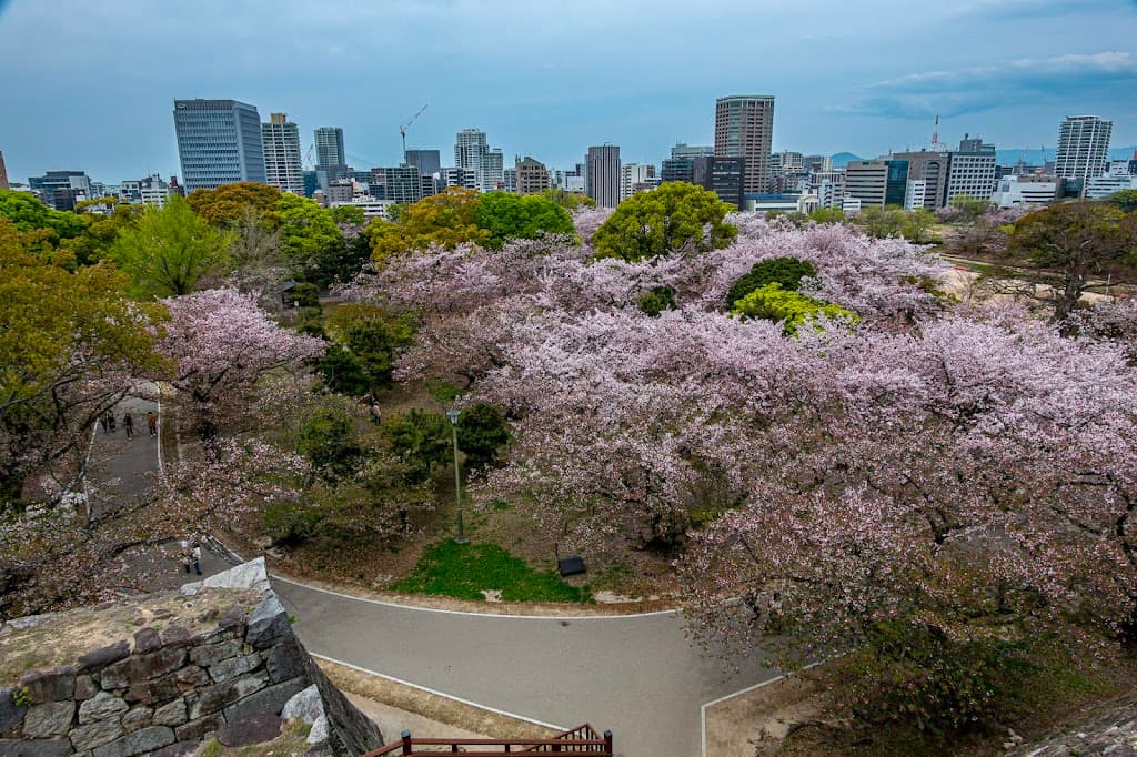 Ruinen der Burg Fukuoka