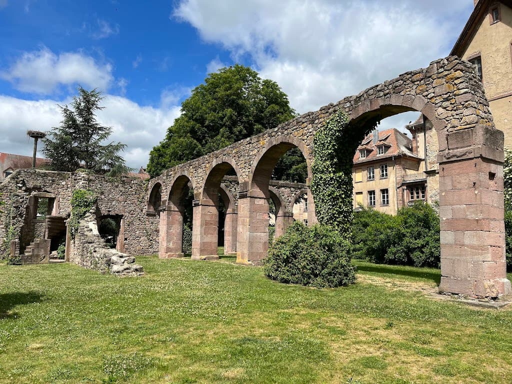 Ruinen der Abtei Saint-Grégoire