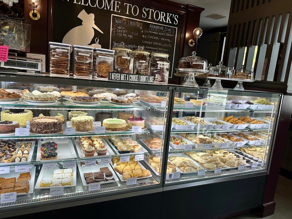 Bäckerei-Störche