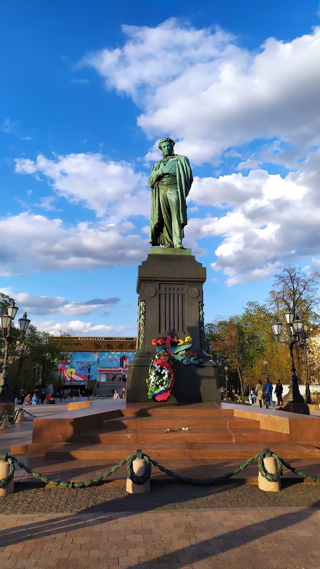 Denkmal A.S. Puschkins
