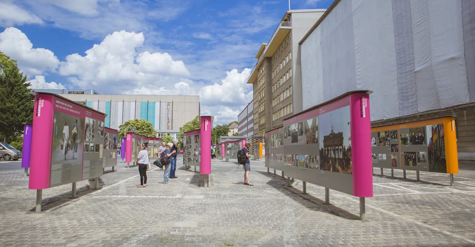 Gedenken an die Friedliche Revolution in der Blasiistraße