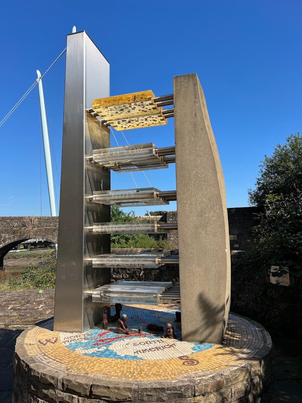 Denkmal für gefangene Afrikaner