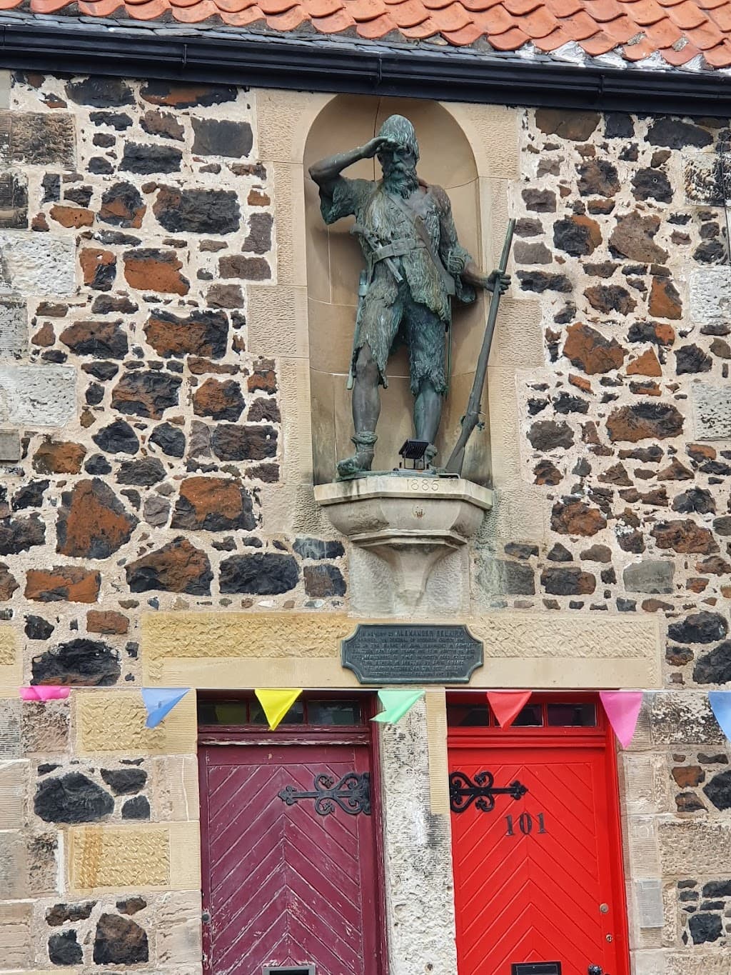Robinson Crusoe Statue, Lower Largo