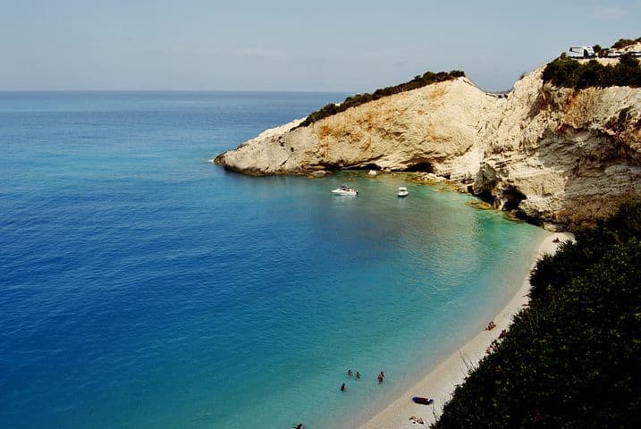 Lefkada Stadtzentrum