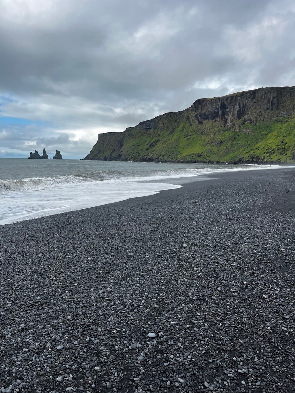 Reynisfjara Schwarzer Sandstrand