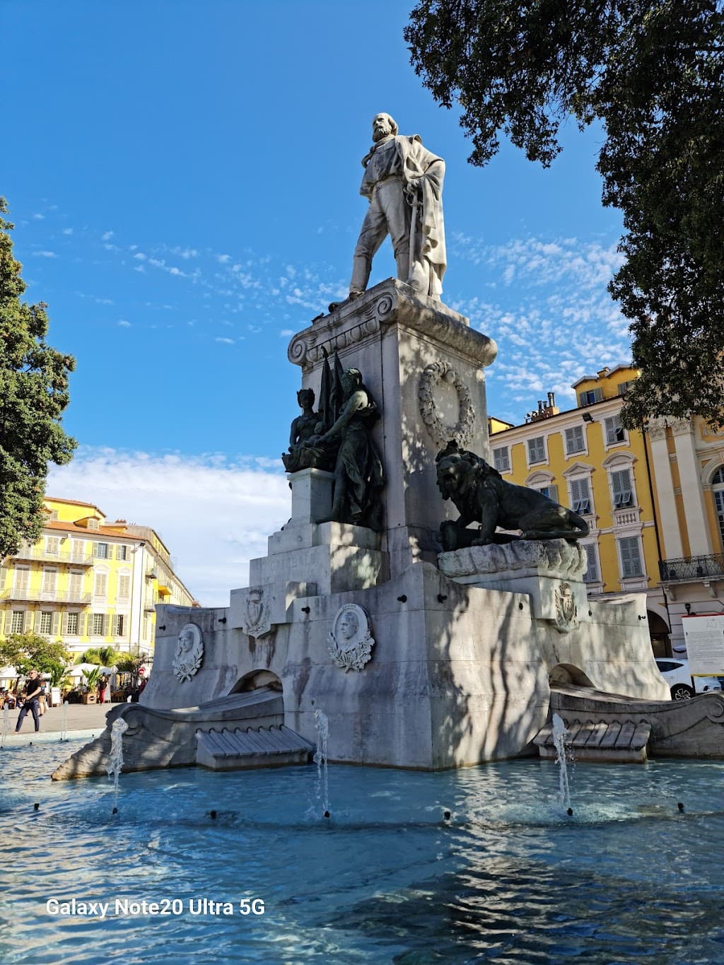 Das Garibaldi-Denkmal
