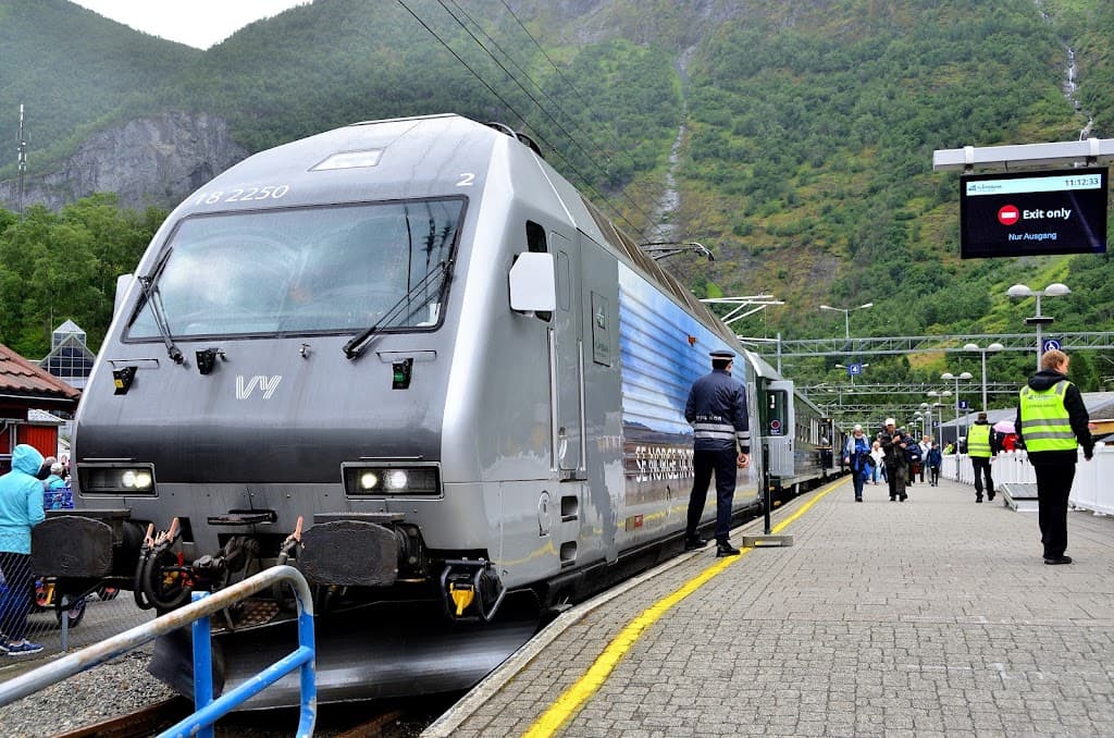 Flåm Bahnhof