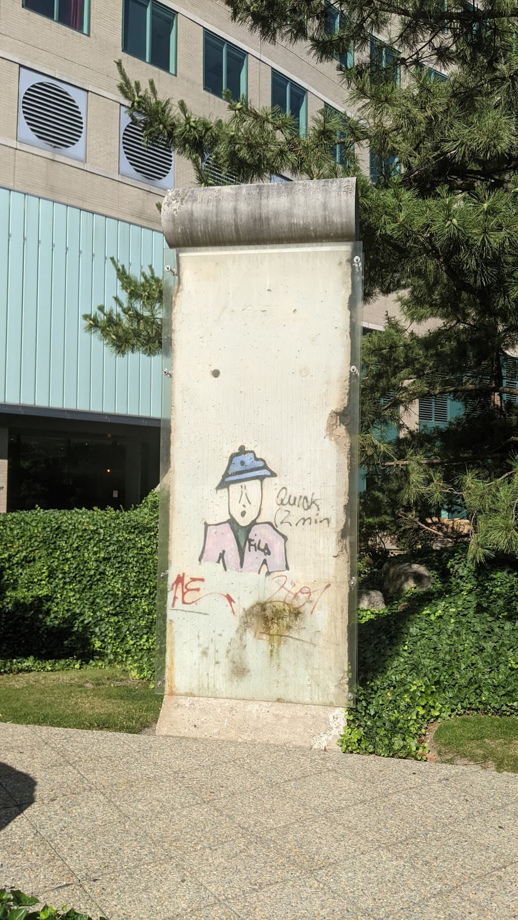 Berliner Mauer Segment an der Hult International School