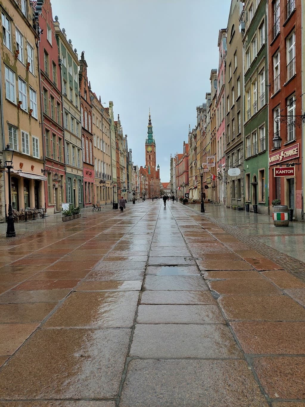 Ulica Długi Targ Danzig