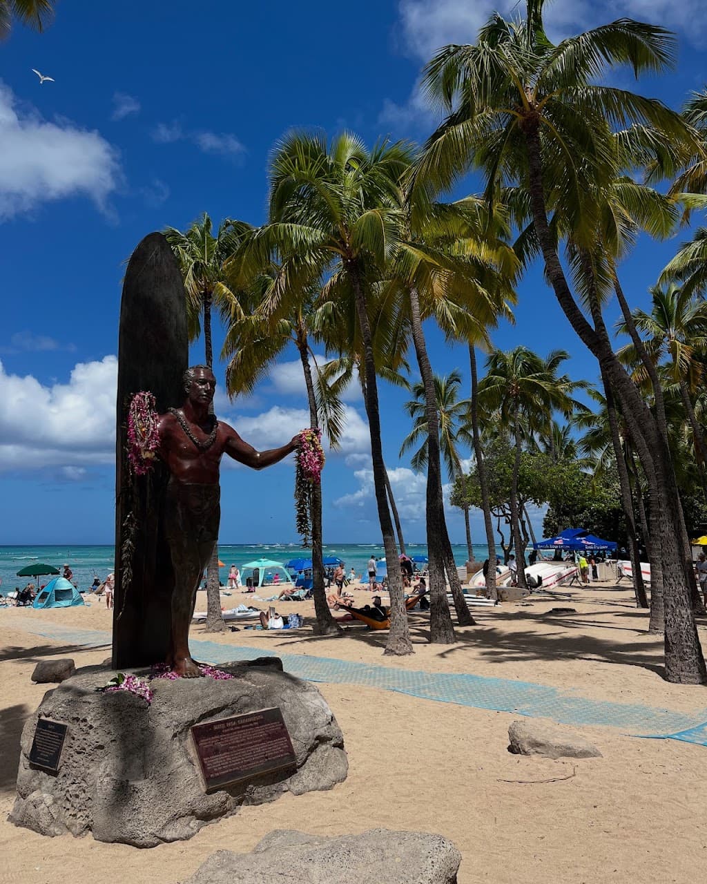 Statue von Duke Kahanamoku