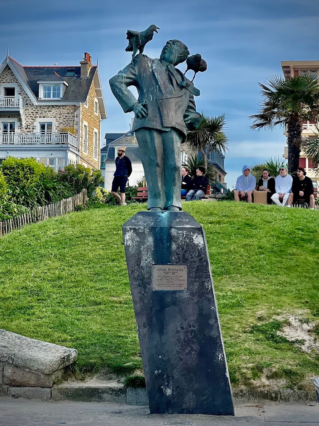 Hitchcock-Statue Dinard