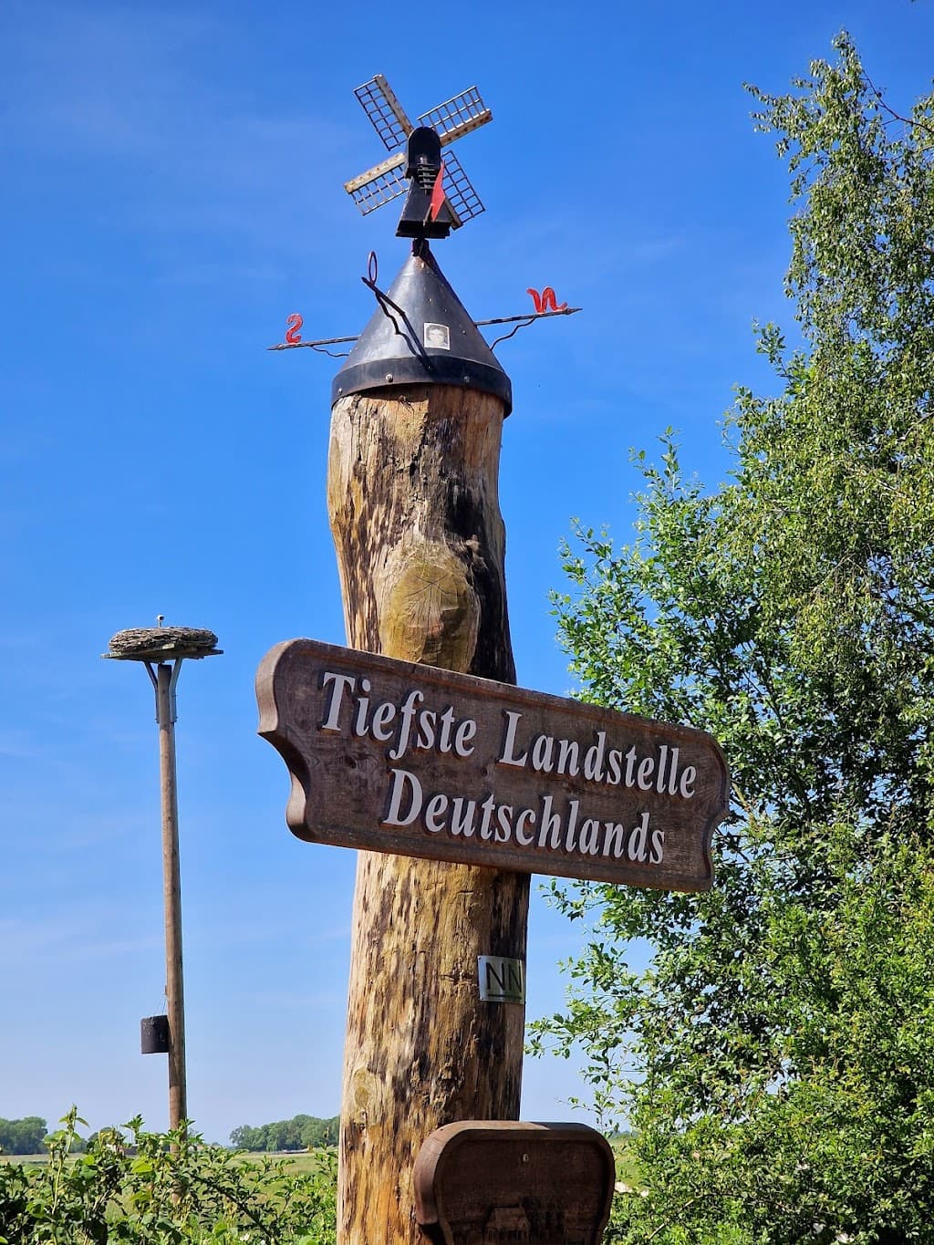 Tiefste Landstelle Deutschlands