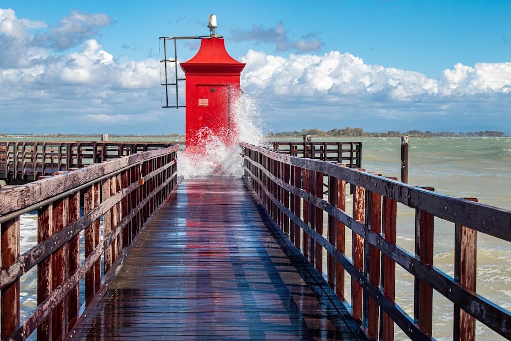 Roter Leuchtturm