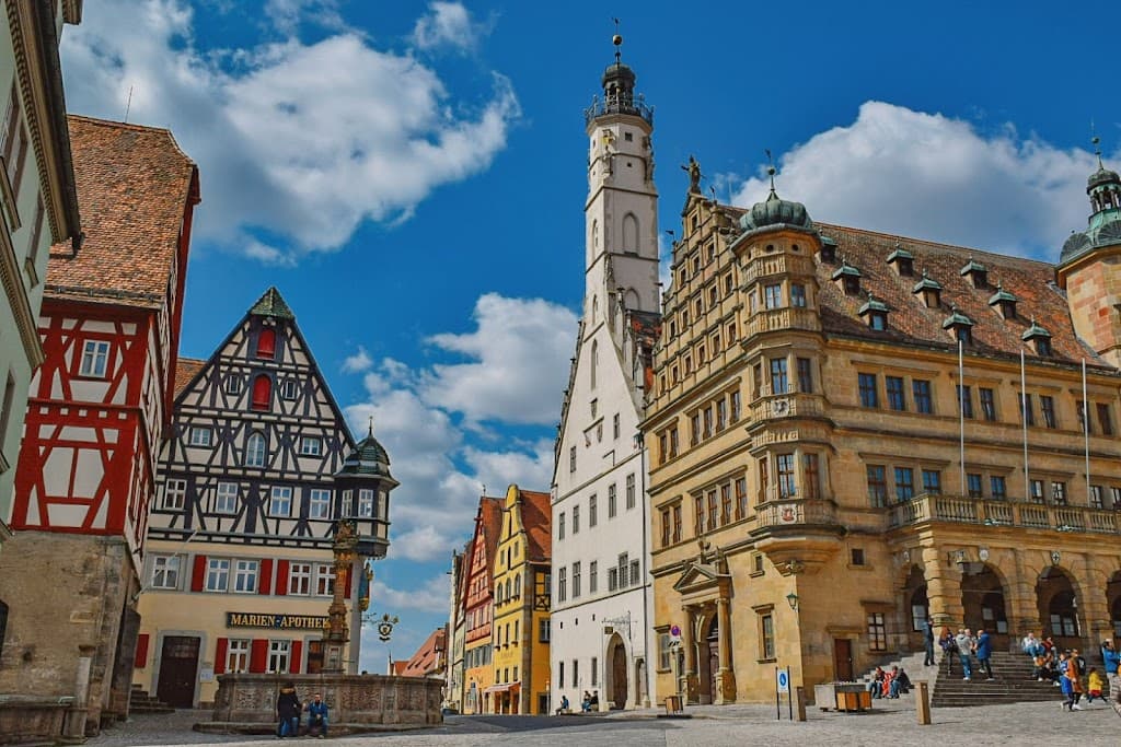 Eberner Marktplatz und Ehemaliges Rathaus