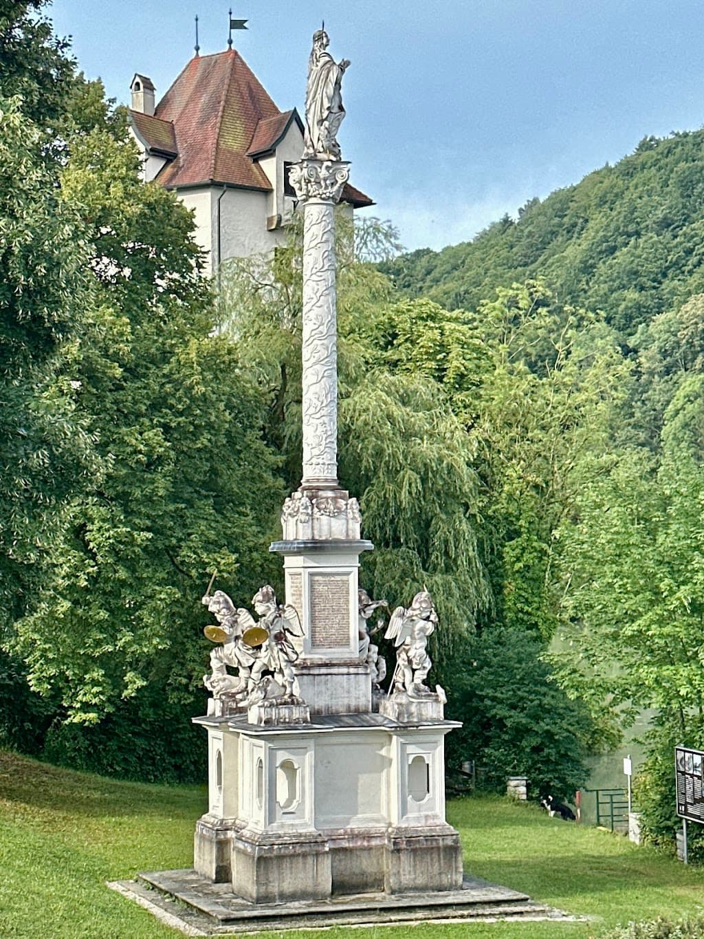 Mariensäule Wernstein am Inn