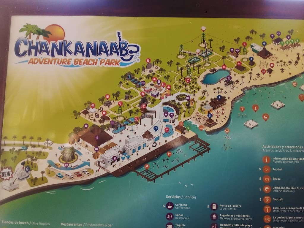 Chankanaab Park Südeingang / Küstenblick